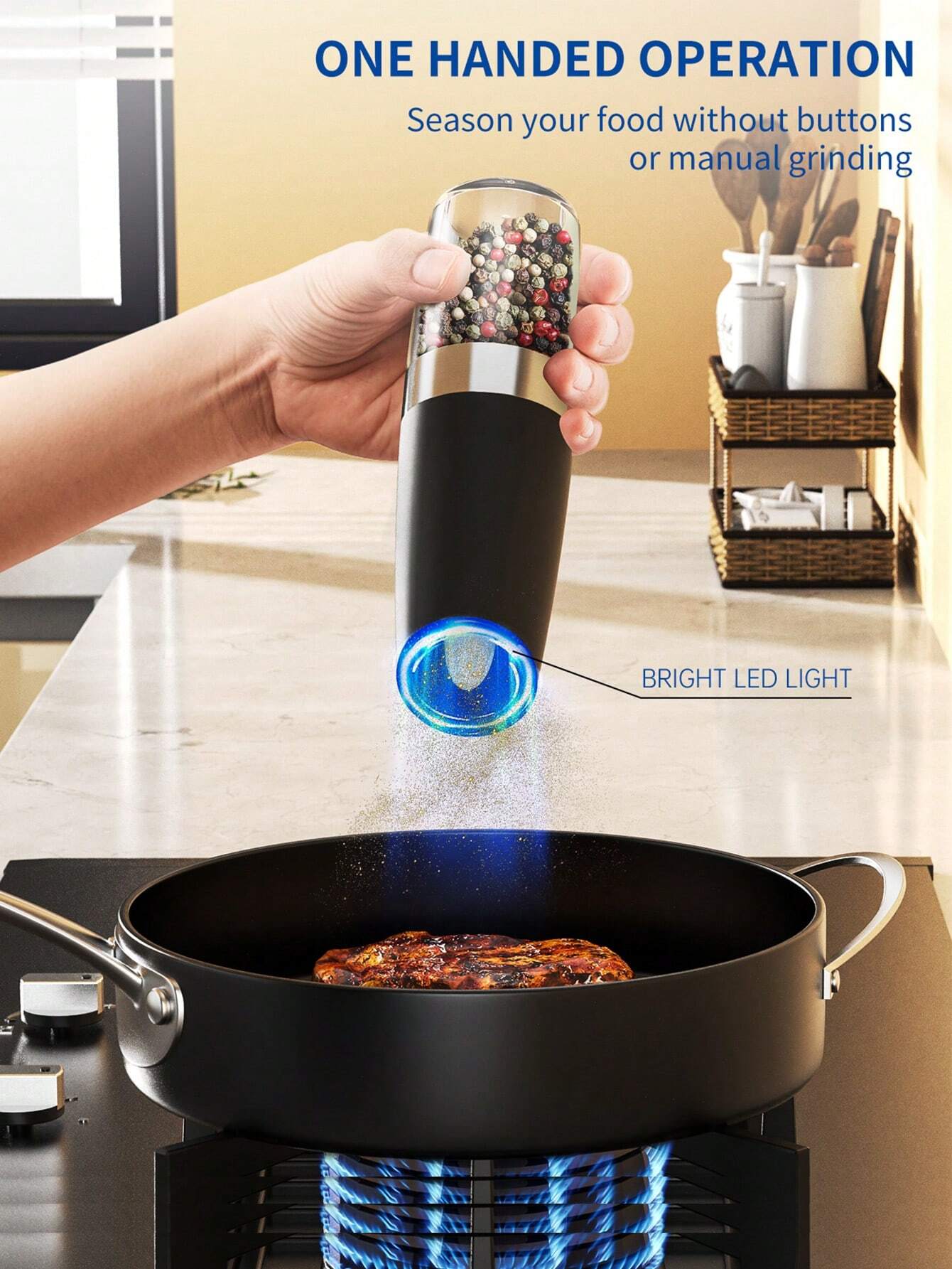 CLITON Gravity Electric Grinder Set