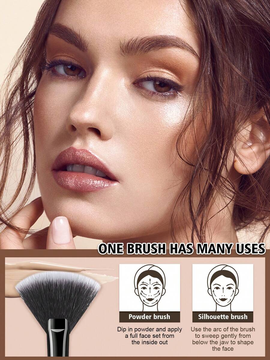 43pcs Makeup Brush Set, Including Eyeshadow Brush