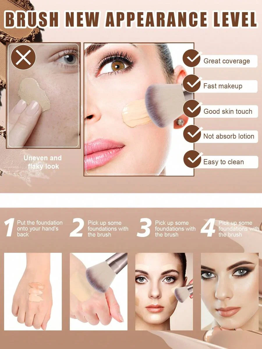 46PCS All-In-One Makeup Tool Kit For Beginners
