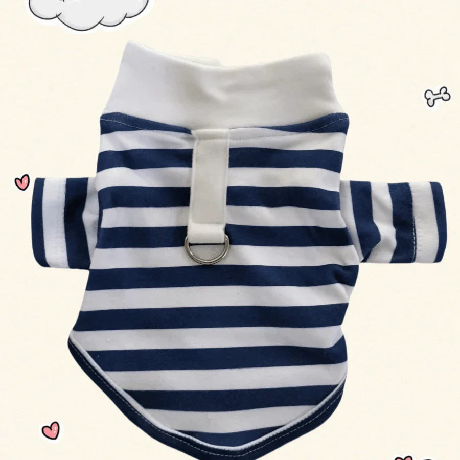 PETSIN Striped Dog Cat Shirt