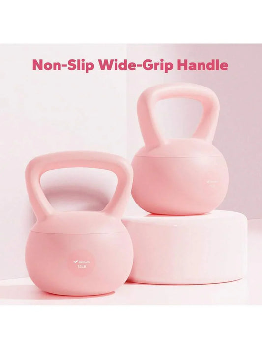 MERACH Soft Kettlebell, Non-Slip Wide-Grip Handle