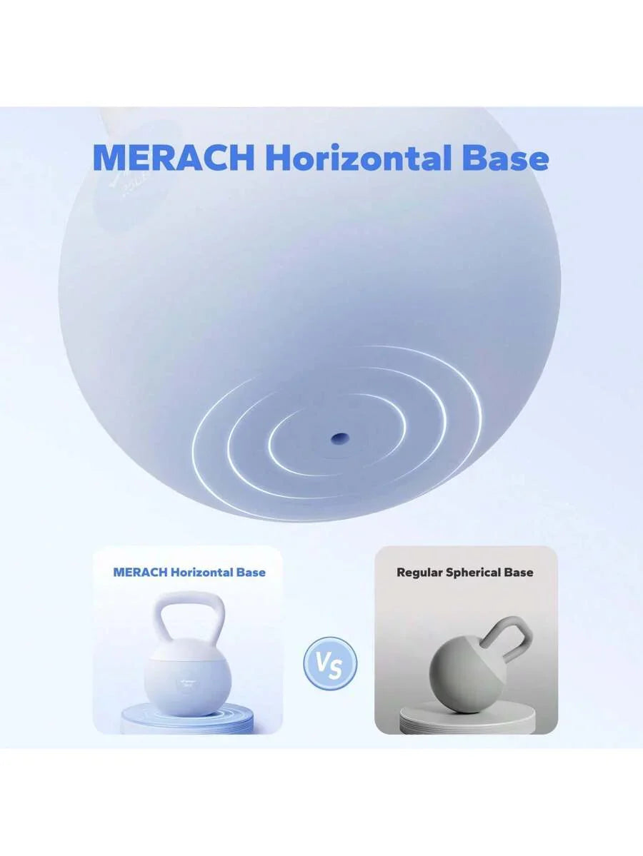 MERACH Soft Kettlebell, Non-Slip Wide-Grip Handle
