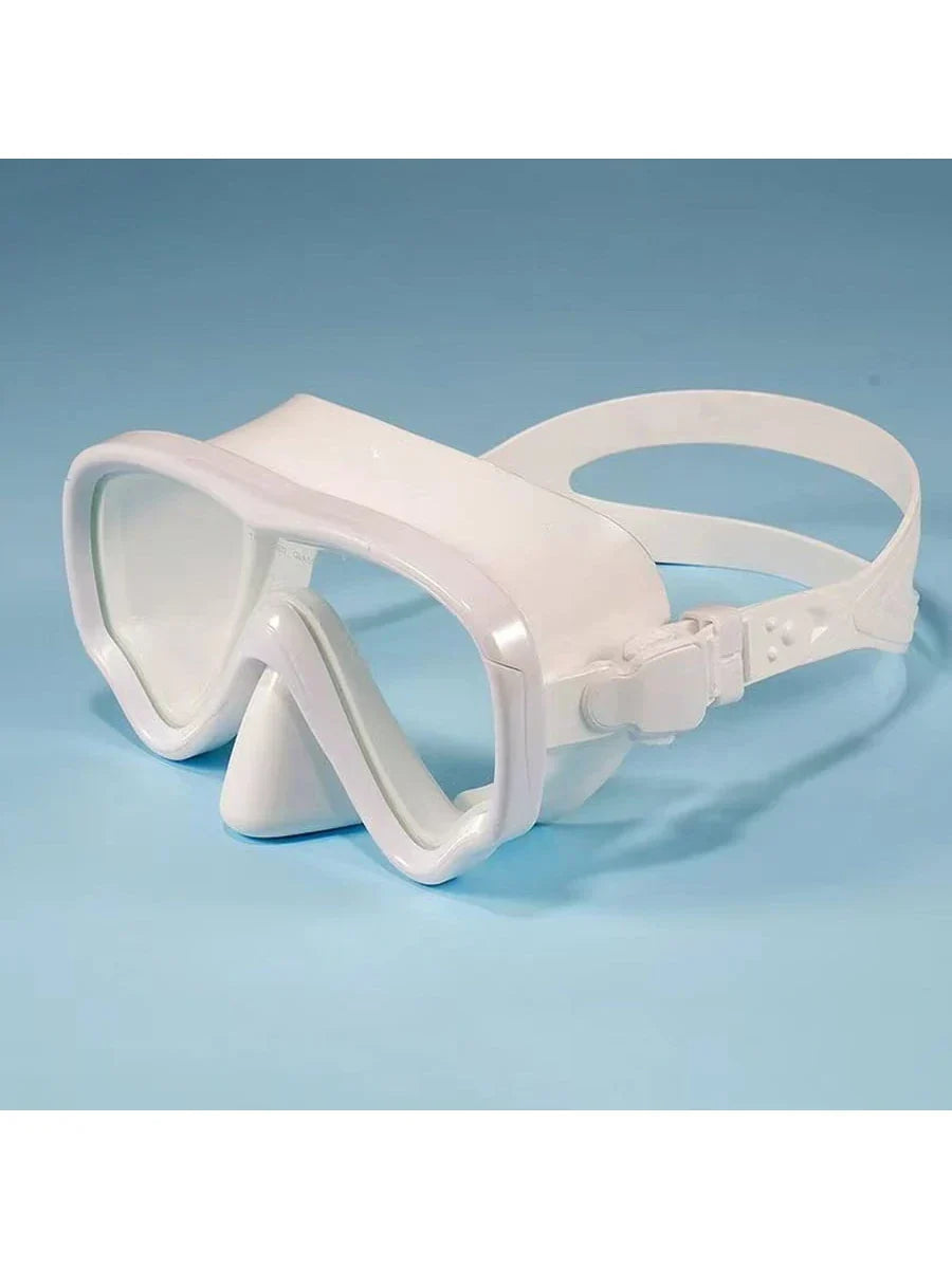 Adult Scuba Diving Mask, Tempered Glass One-Piece Mask