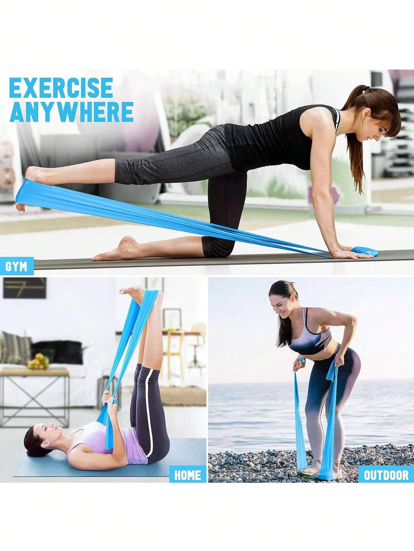Portable Yoga Pilates Resistance Bands