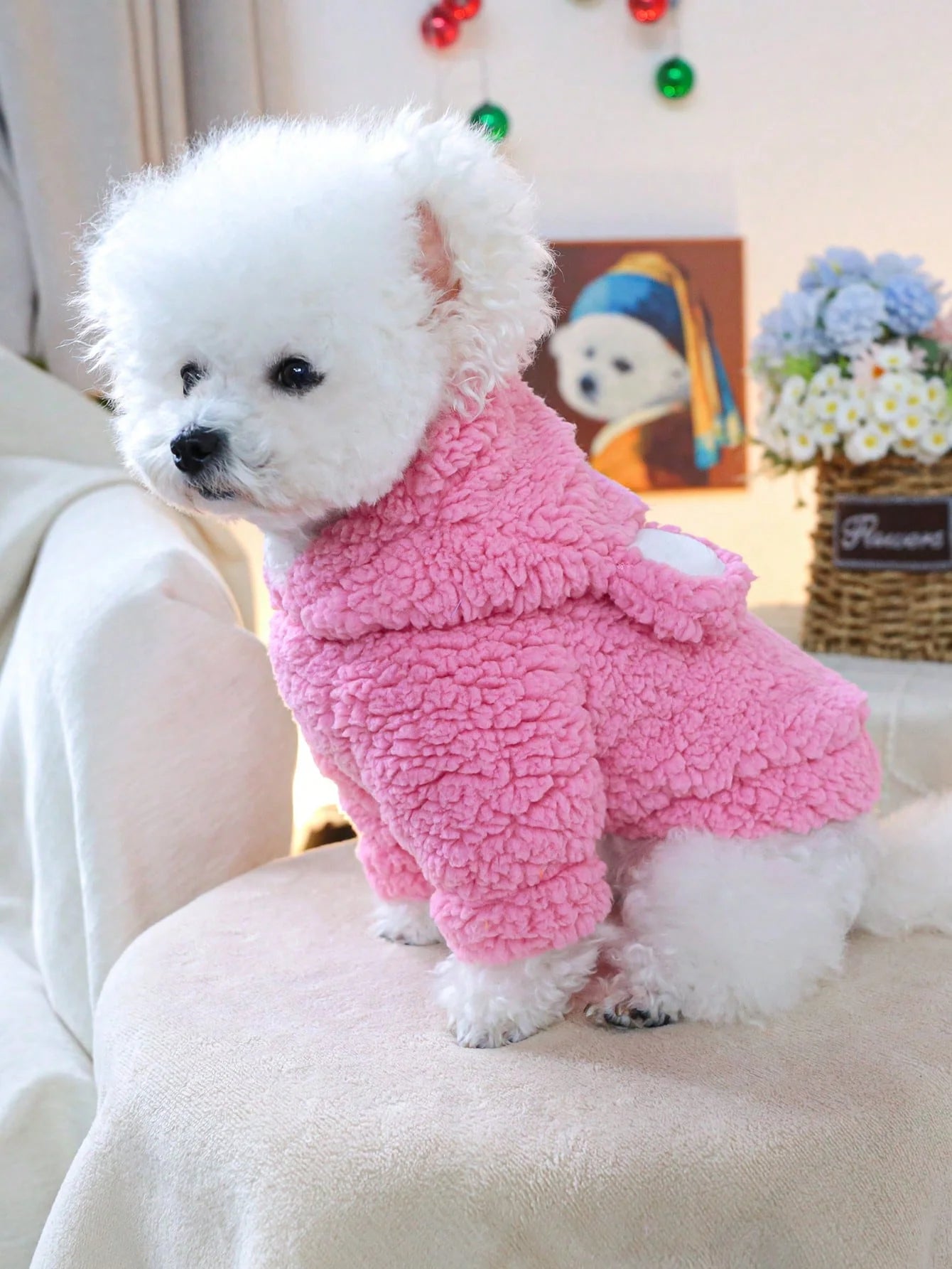 PETSIN Pink Bear Cosplay Hoodie