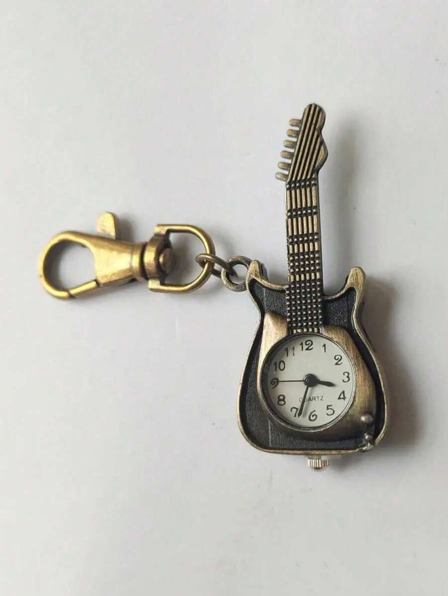 Key Shape Pocket Watch Pocket Watch Vintage Bronze Keychain