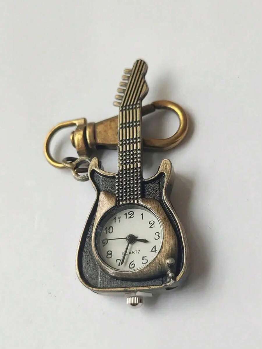 Key Shape Pocket Watch Pocket Watch Vintage Bronze Keychain