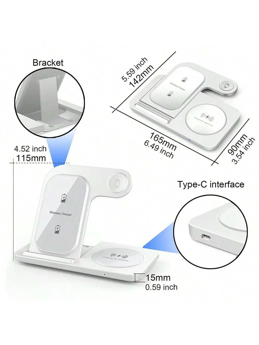 Wireless Charger Station For Multiple Devices