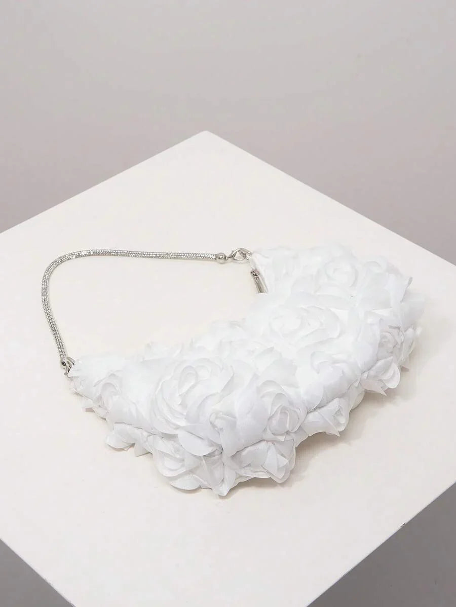 Random Pattern Shoulder Bag, Sequin Bag