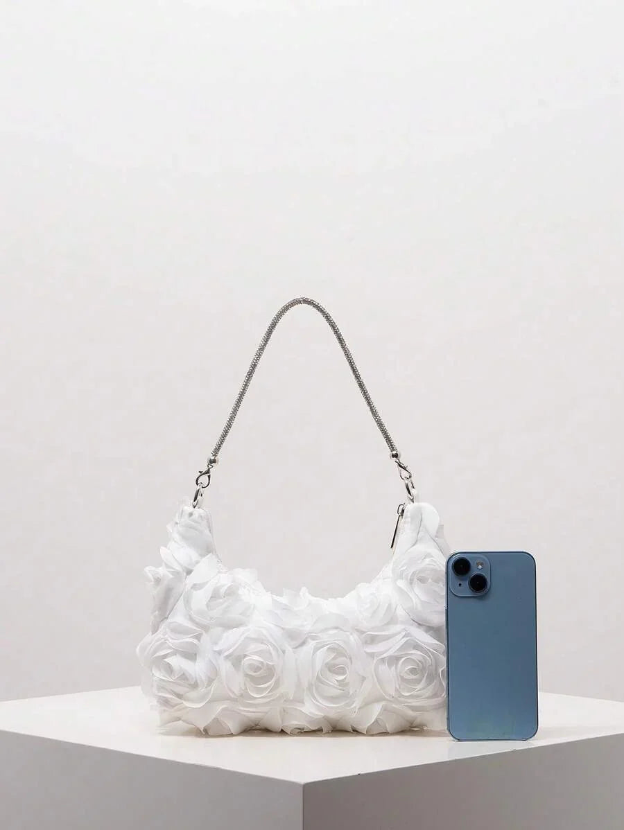 Random Pattern Shoulder Bag, Sequin Bag