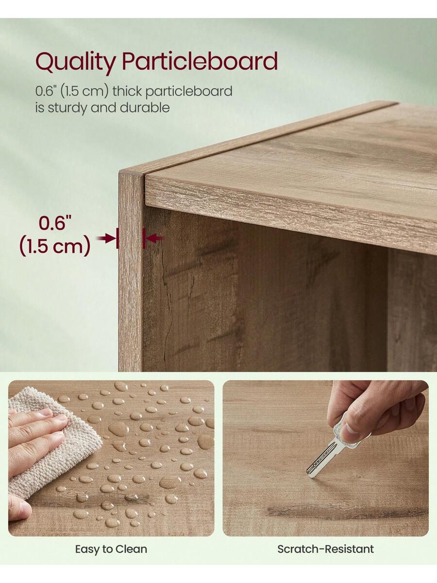 VASAGLE Bookshelf, 6-Tier Bookcase