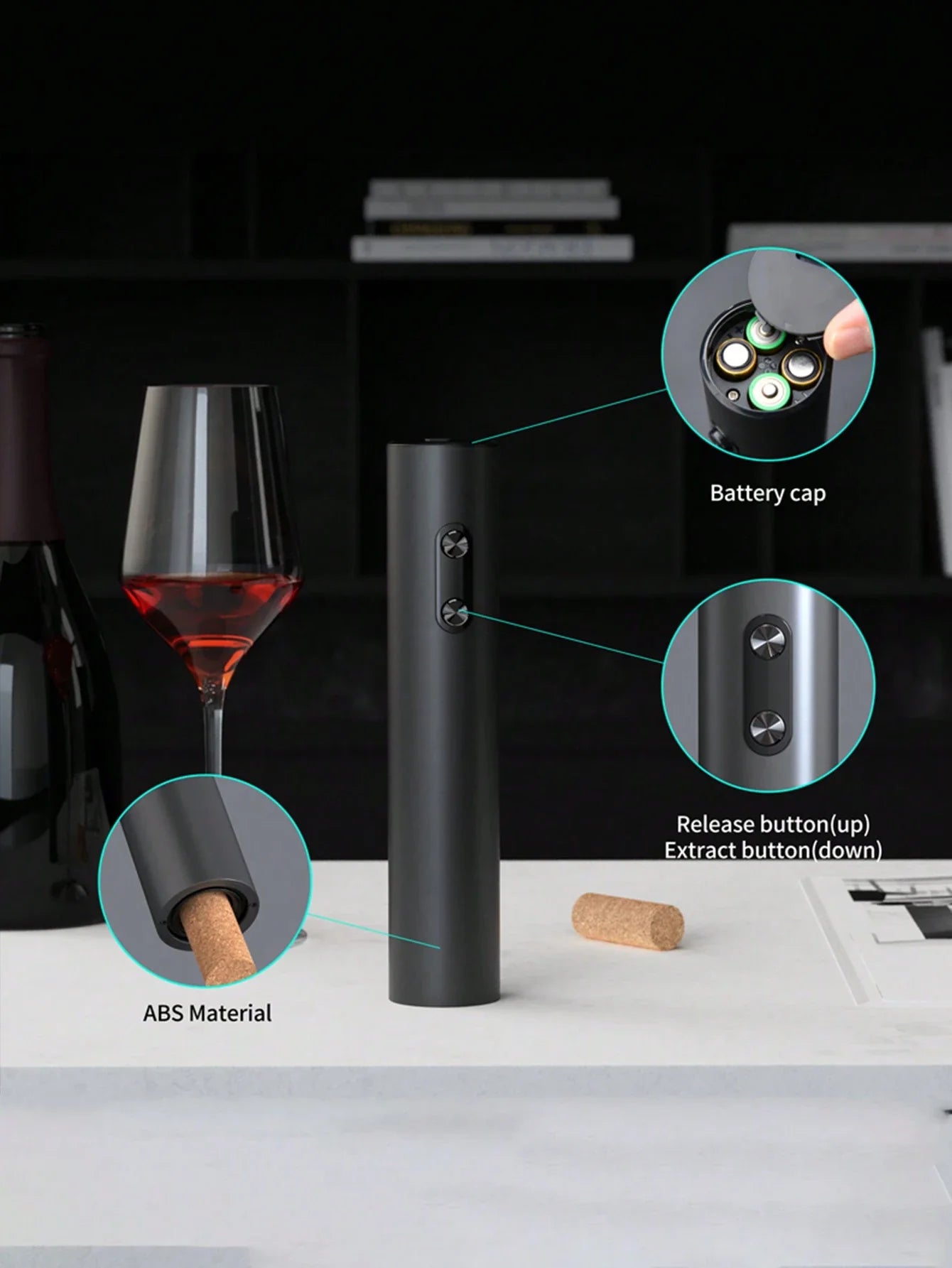 CLITON Electric Wine Opener Set