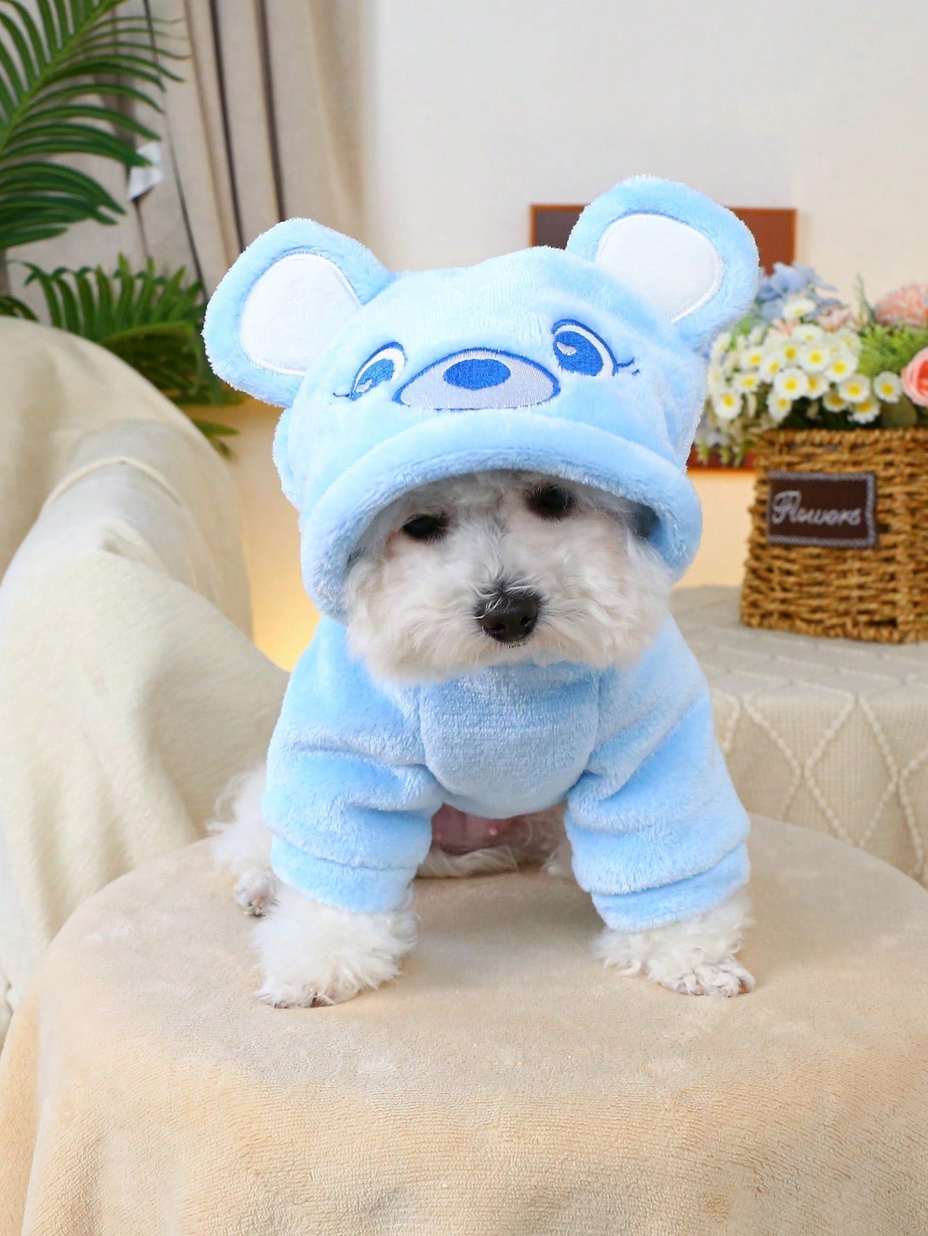 PETSIN Pink Bear Ear Hoodie