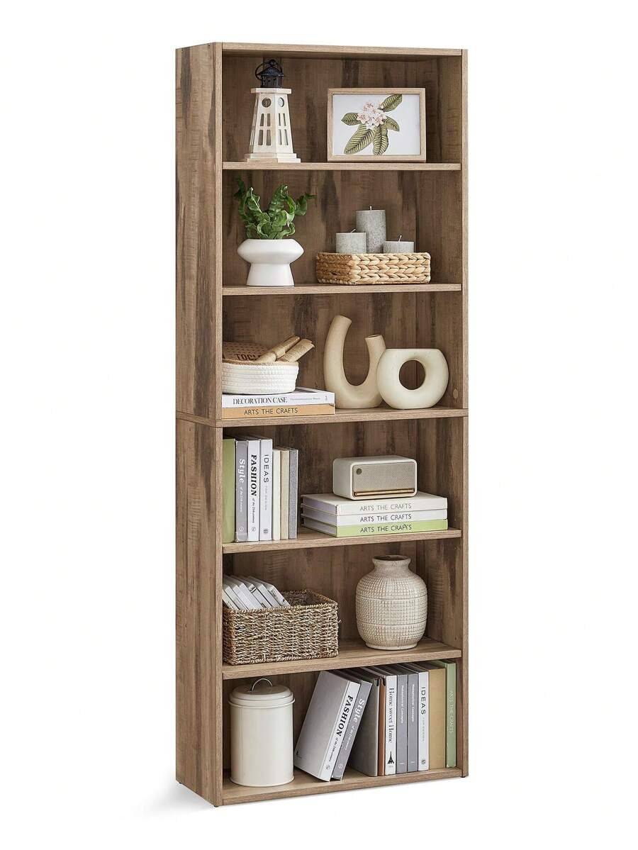 VASAGLE Bookshelf, 6-Tier Bookcase