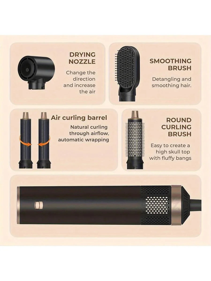 5-In-1 Hot Air Brush Set