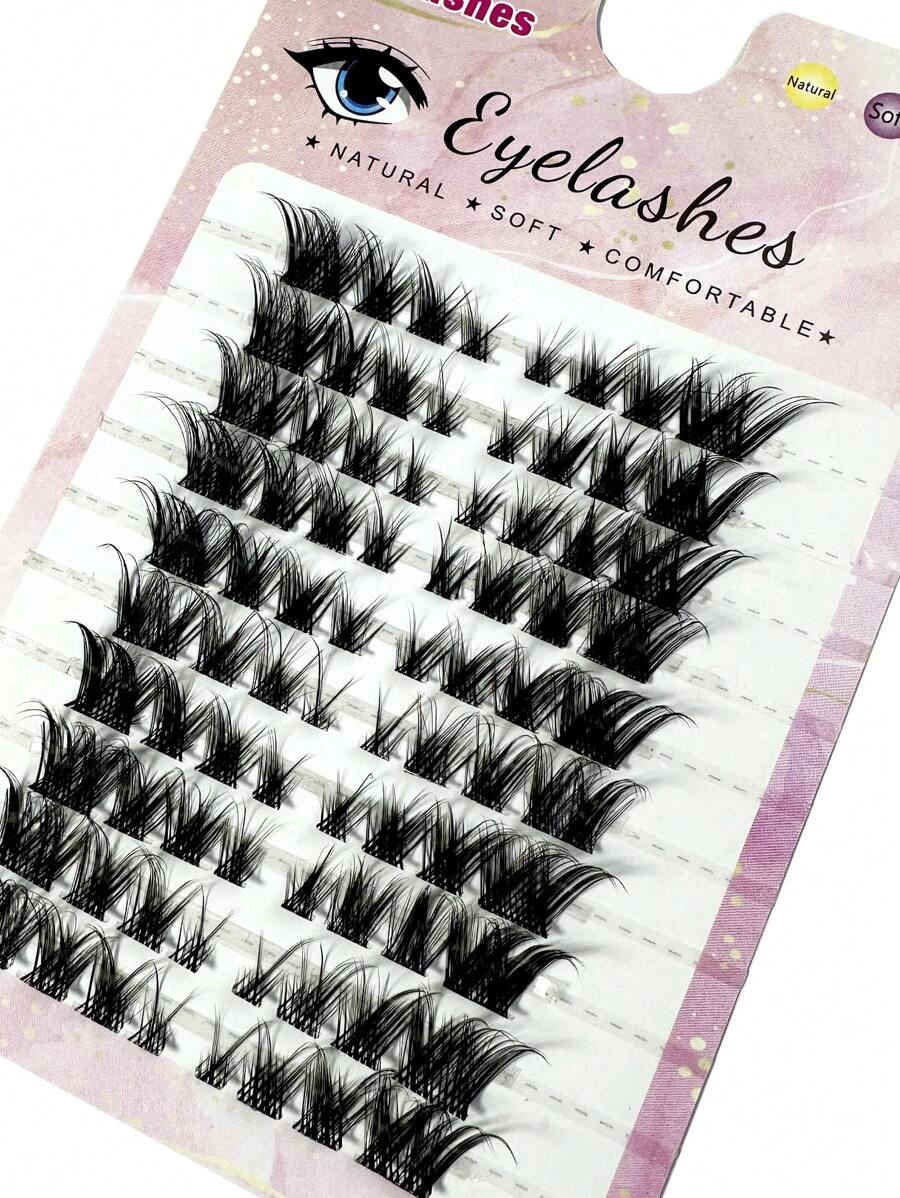 80PCS (8-15mm) Of Fox Eyelash D Curly Mink Eyelash Expansion Kit
