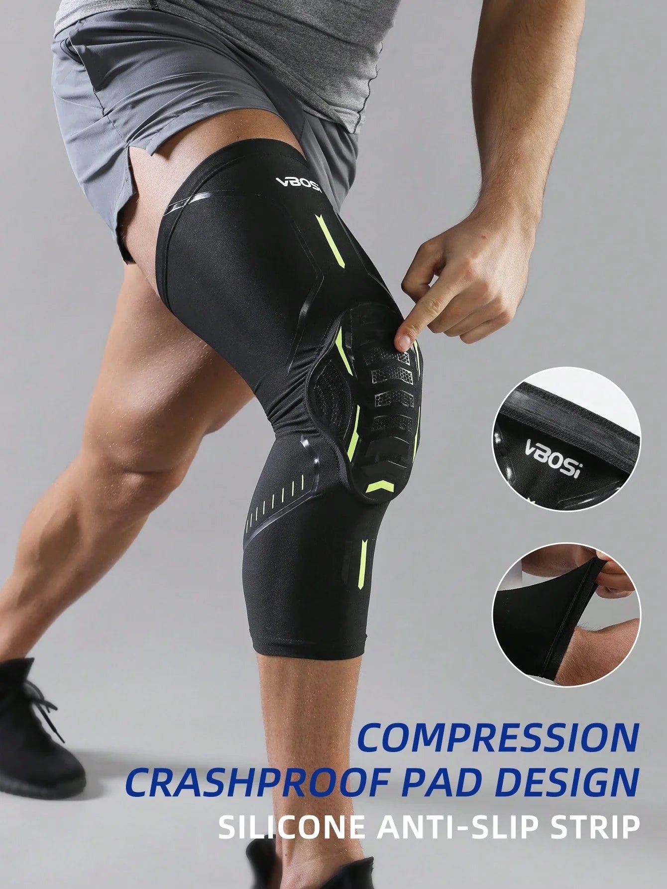 VBOSI Honeycomb Padded Knee Support