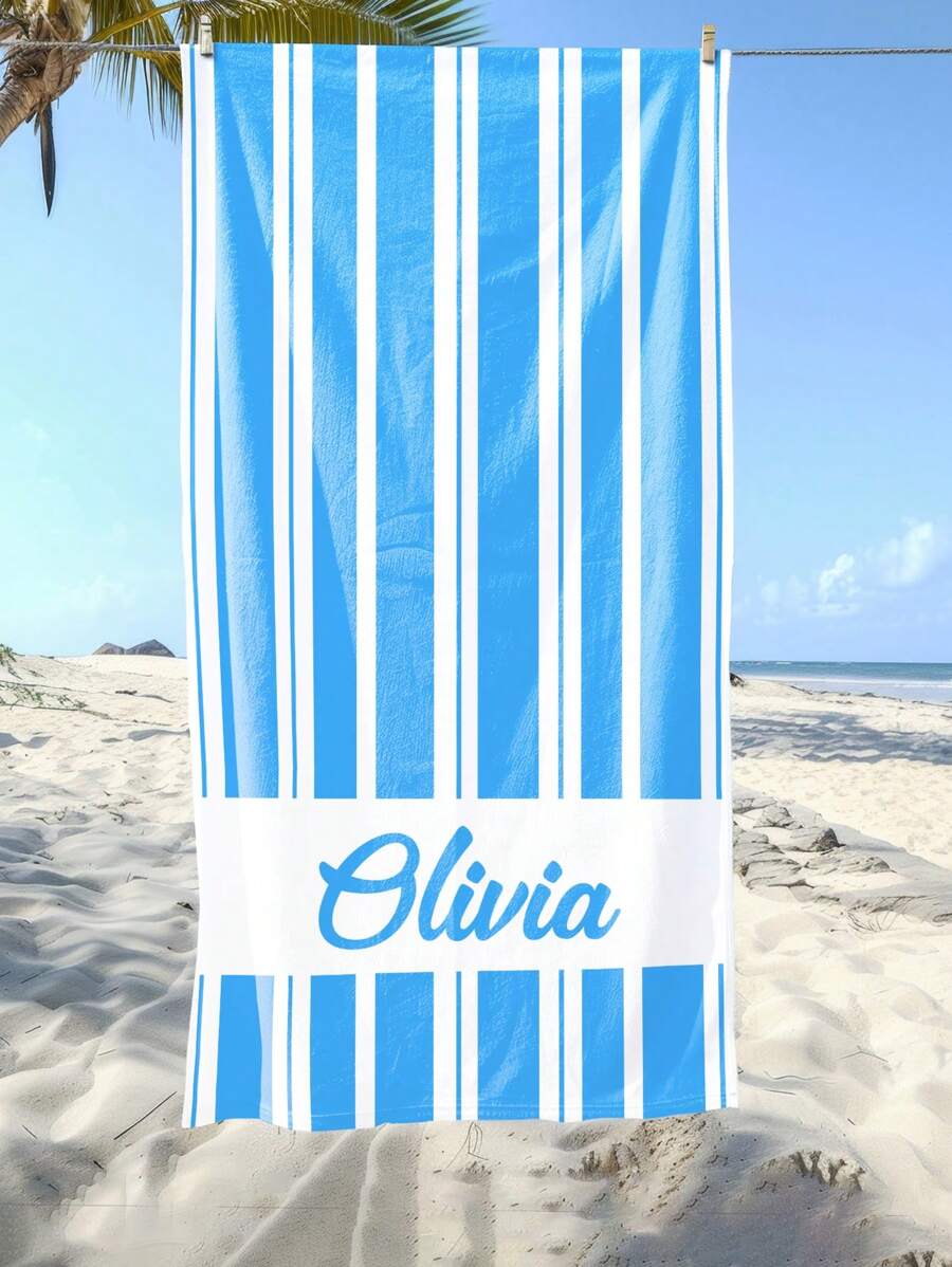 Personalized Beach Towel, Pool, Vacations