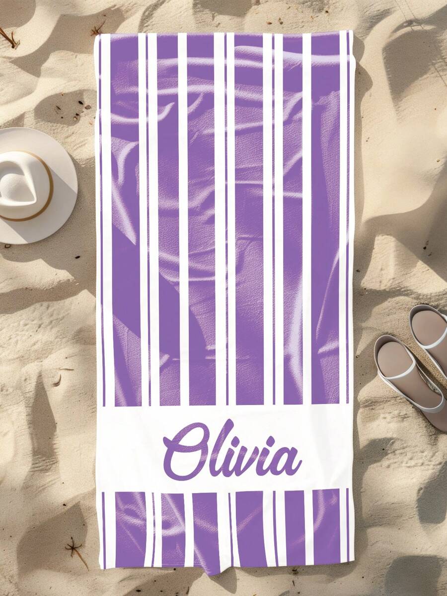 Personalized Beach Towel, Pool, Vacations