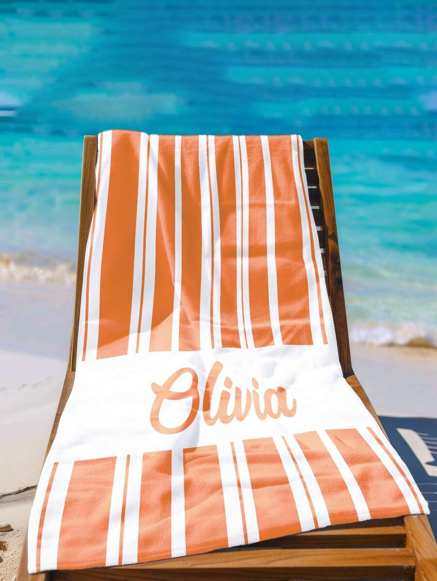 Personalized Beach Towel, Pool, Vacations