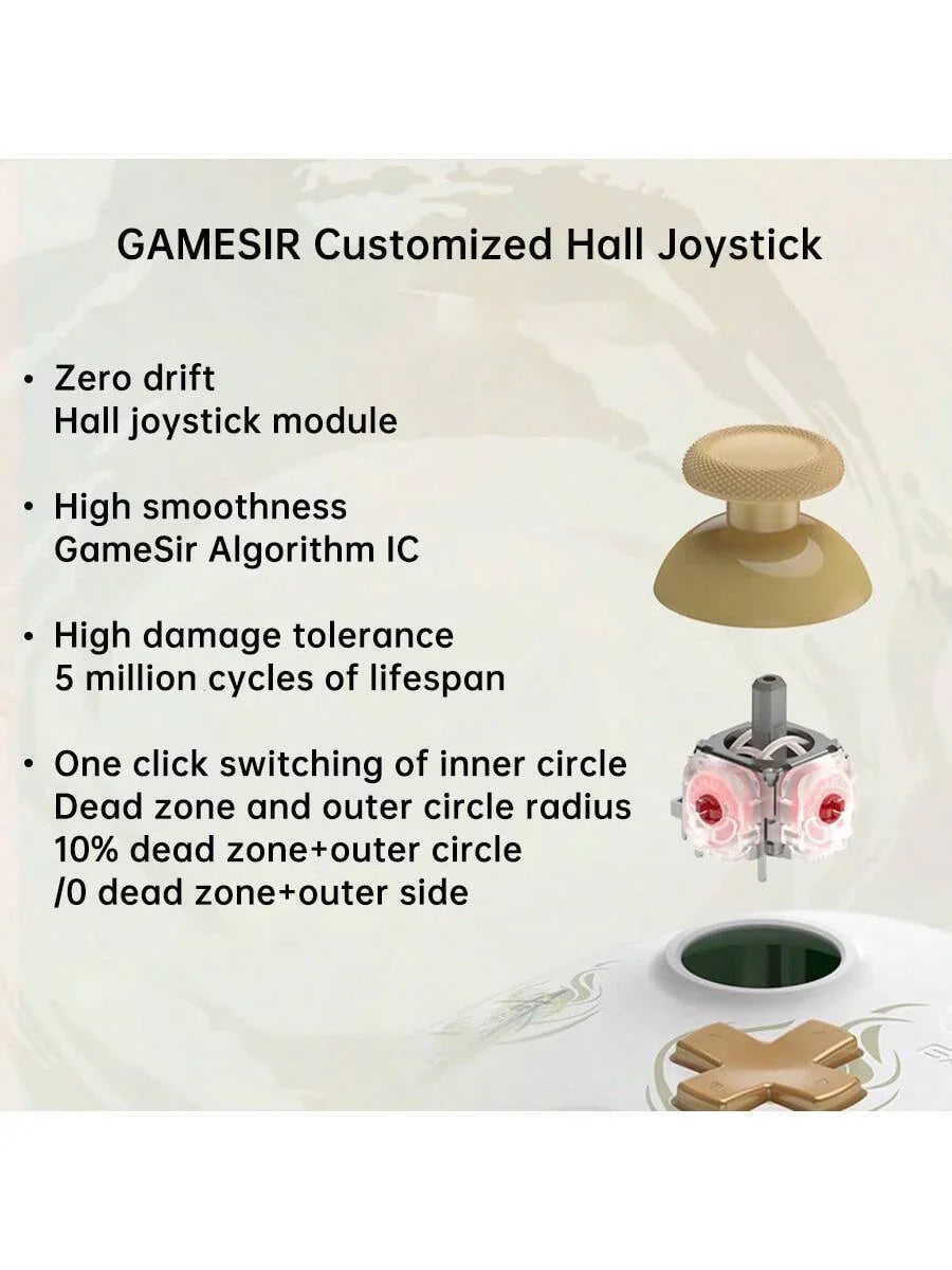 GAMESIR Game Controller T4 Nova Lite Co-Branded Hall Rocker