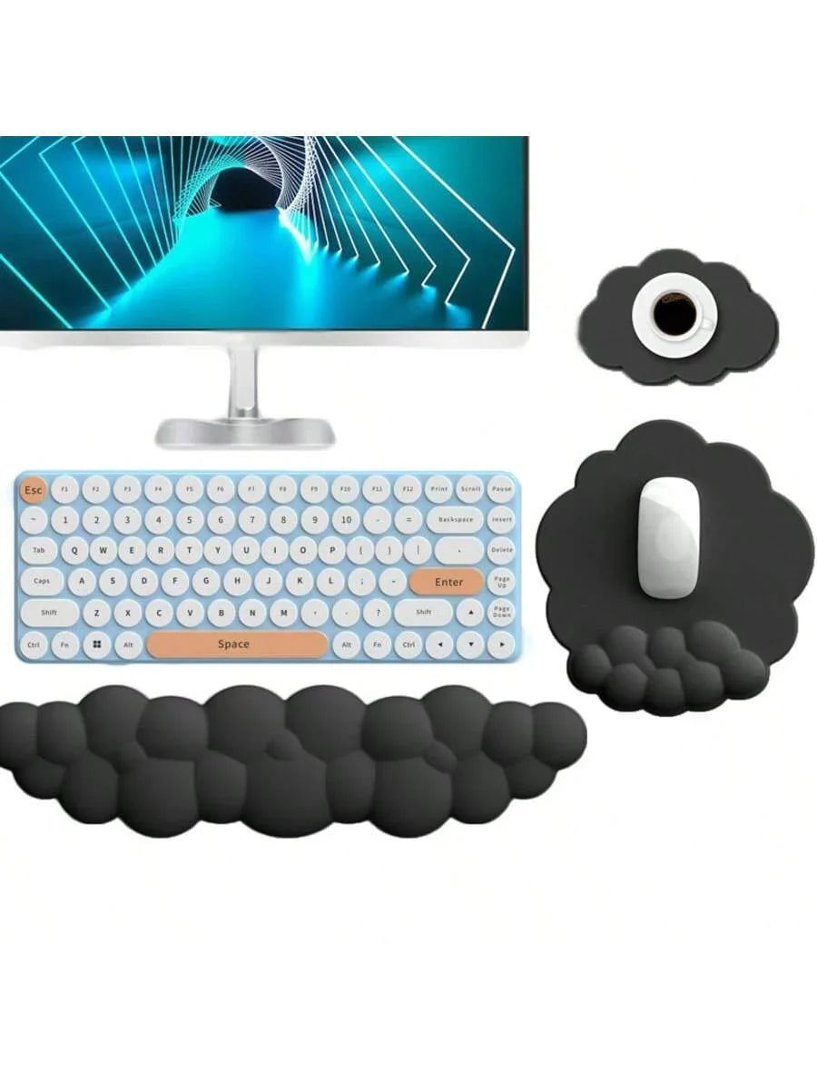 Cloud Wrist Rest For Keyboard, Ergonomic Computer Keyboard