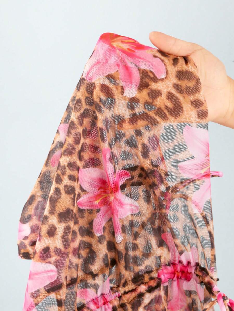 Tie Side Bikini 3-Piece Swimwear For Women