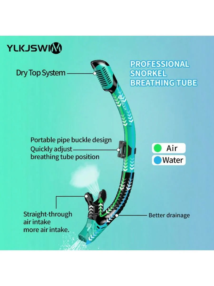 1 Set Adult Snorkeling Equipment, Full Face Snorkel Mask