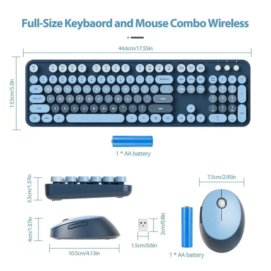 Wireless Keyboard And Mouse Set