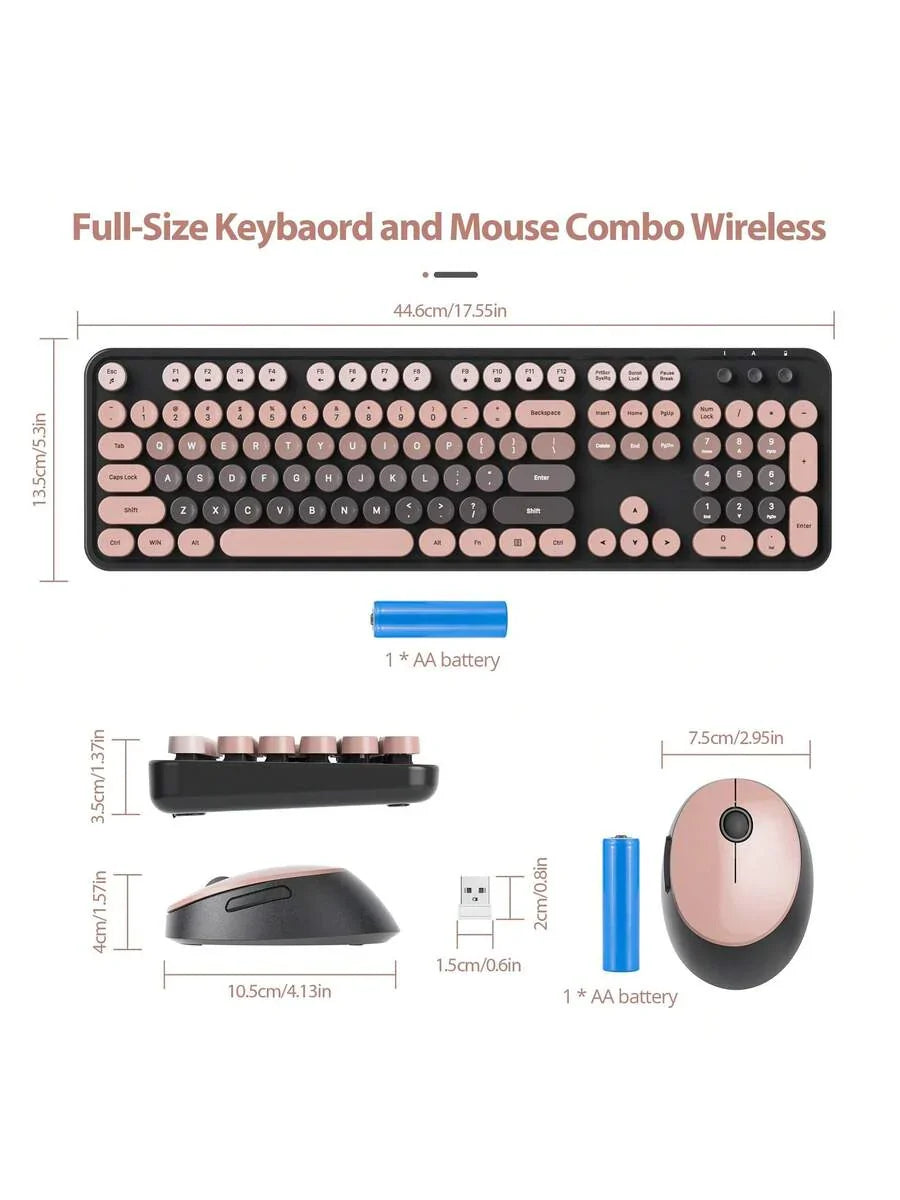 Wireless Keyboard And Mouse Set