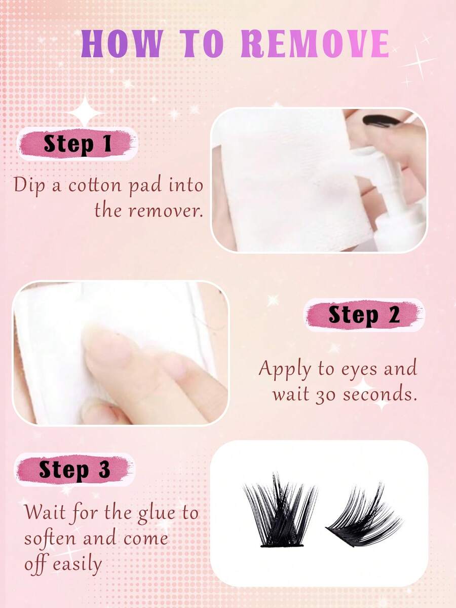 MEM Eyelash Extension Kit, DIY Eyelash Extension Set