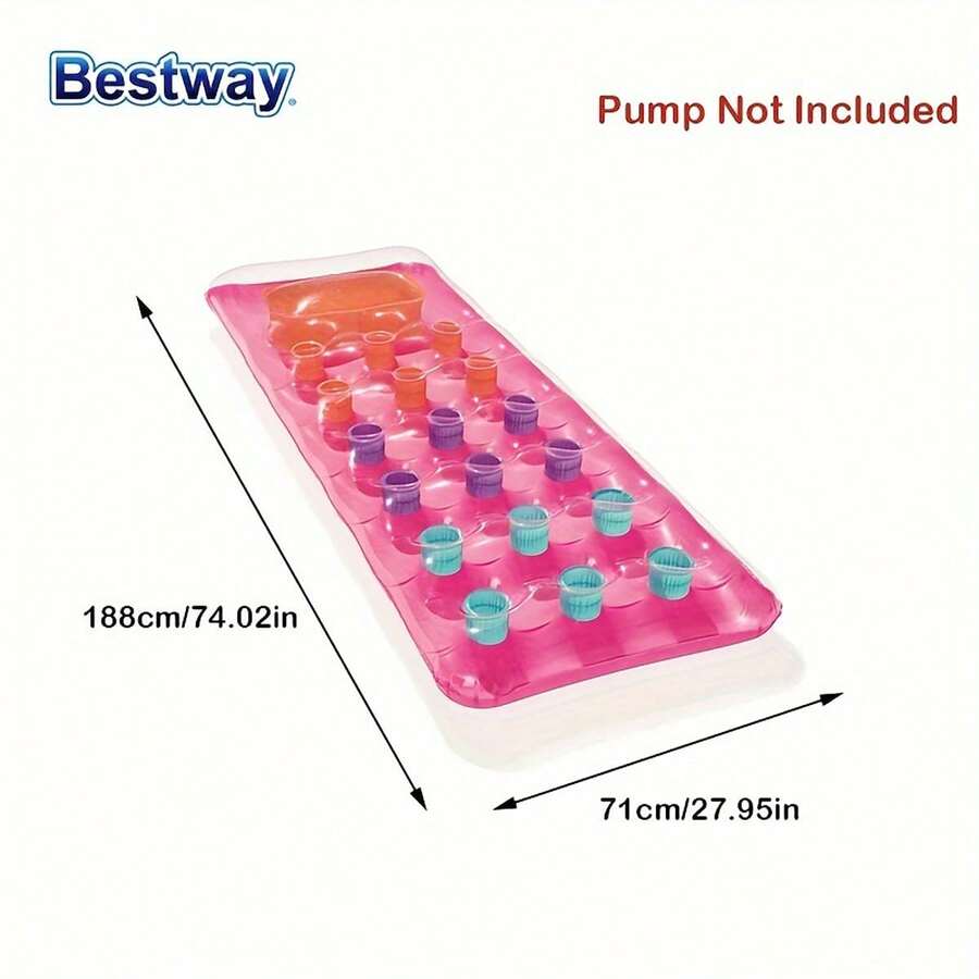 Bestway 43040 Tricolour Sunbathing Pool Floating Lounger