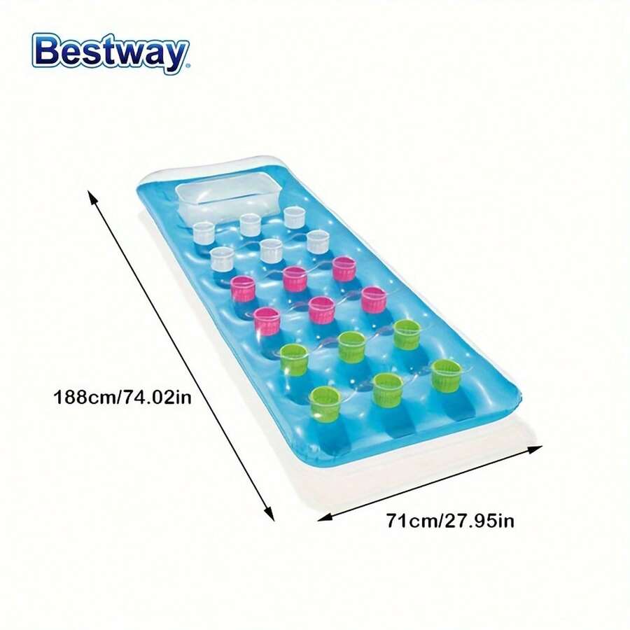 Bestway 43040 Tricolour Sunbathing Pool Floating Lounger