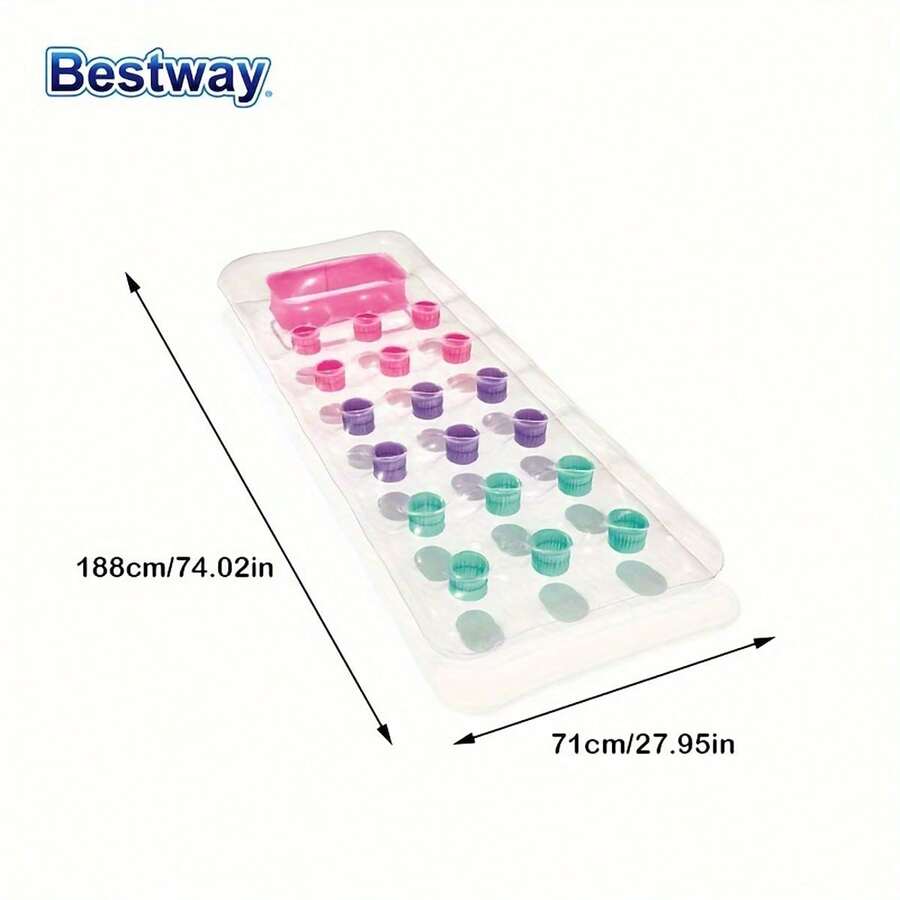 Bestway 43040 Tricolour Sunbathing Pool Floating Lounger