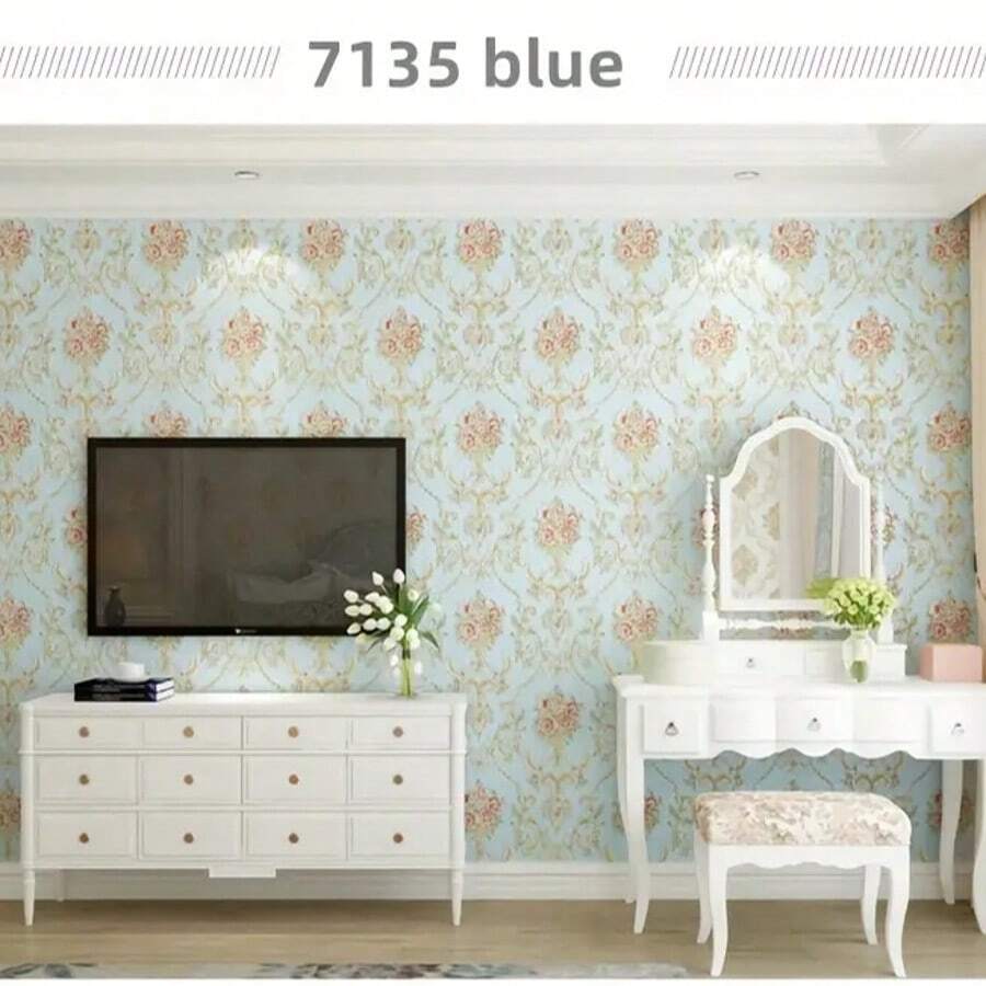 European Style Countryside Self-Adhesive Wallpaper