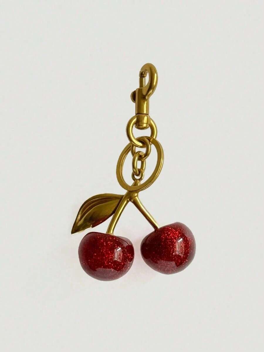 1pc Unique Shiny Cherry Shaped Pendant