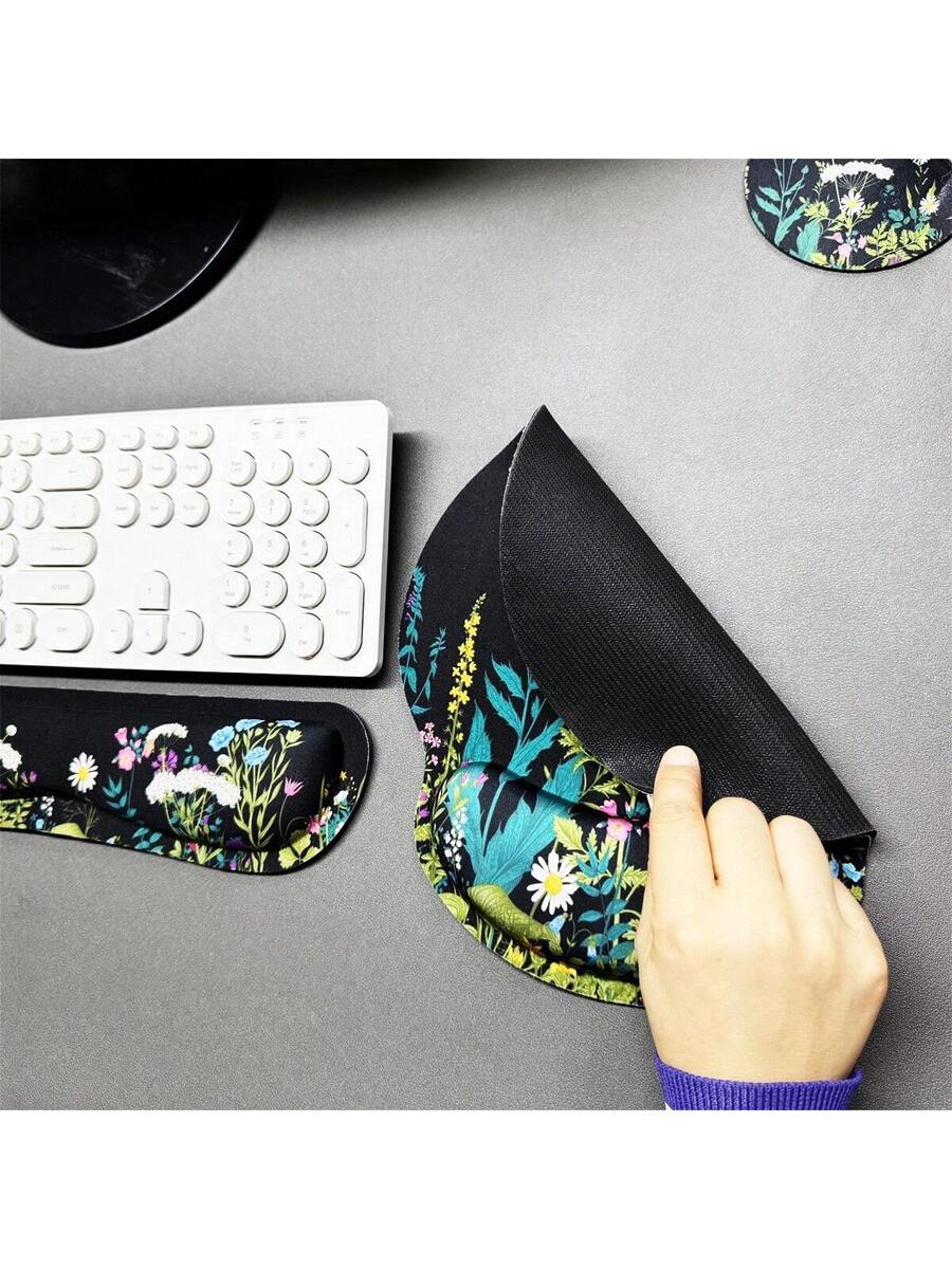 Keyboard Wrist Rest Support Ergonomic Mouse Pad