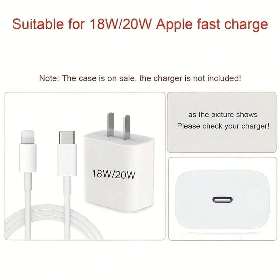 Minimalist Floral Charging Protector Case