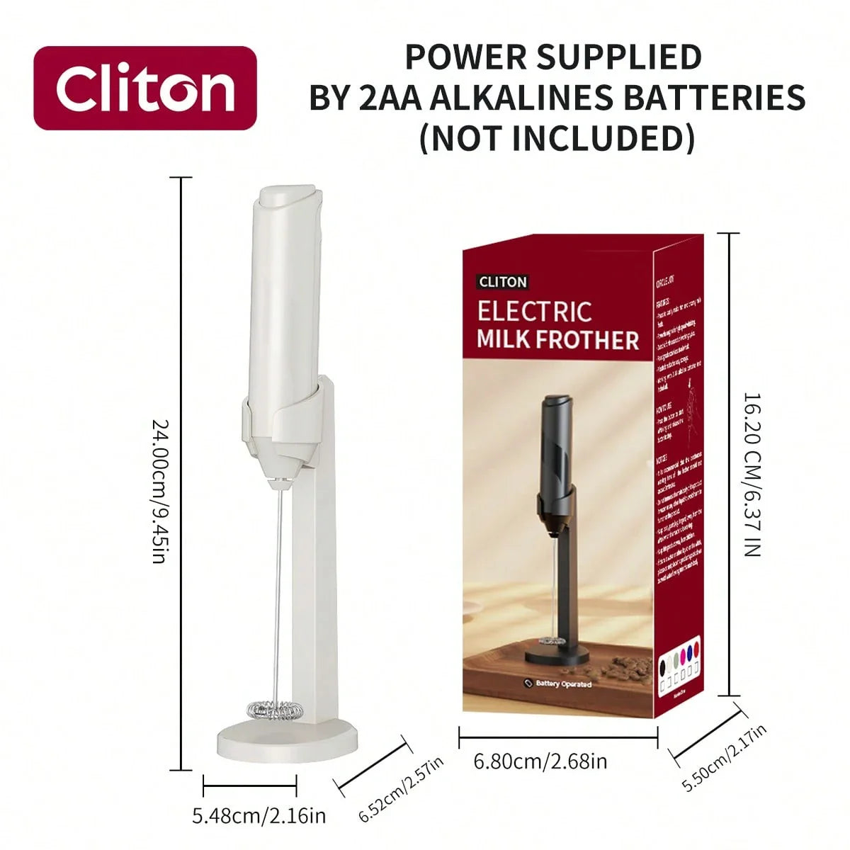 CLITON Electric Milk Frother