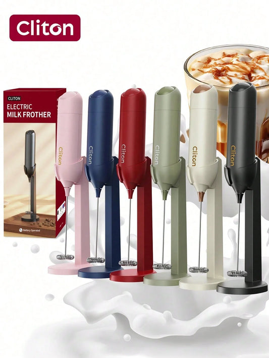 CLITON Battery-Powered Milk Frother