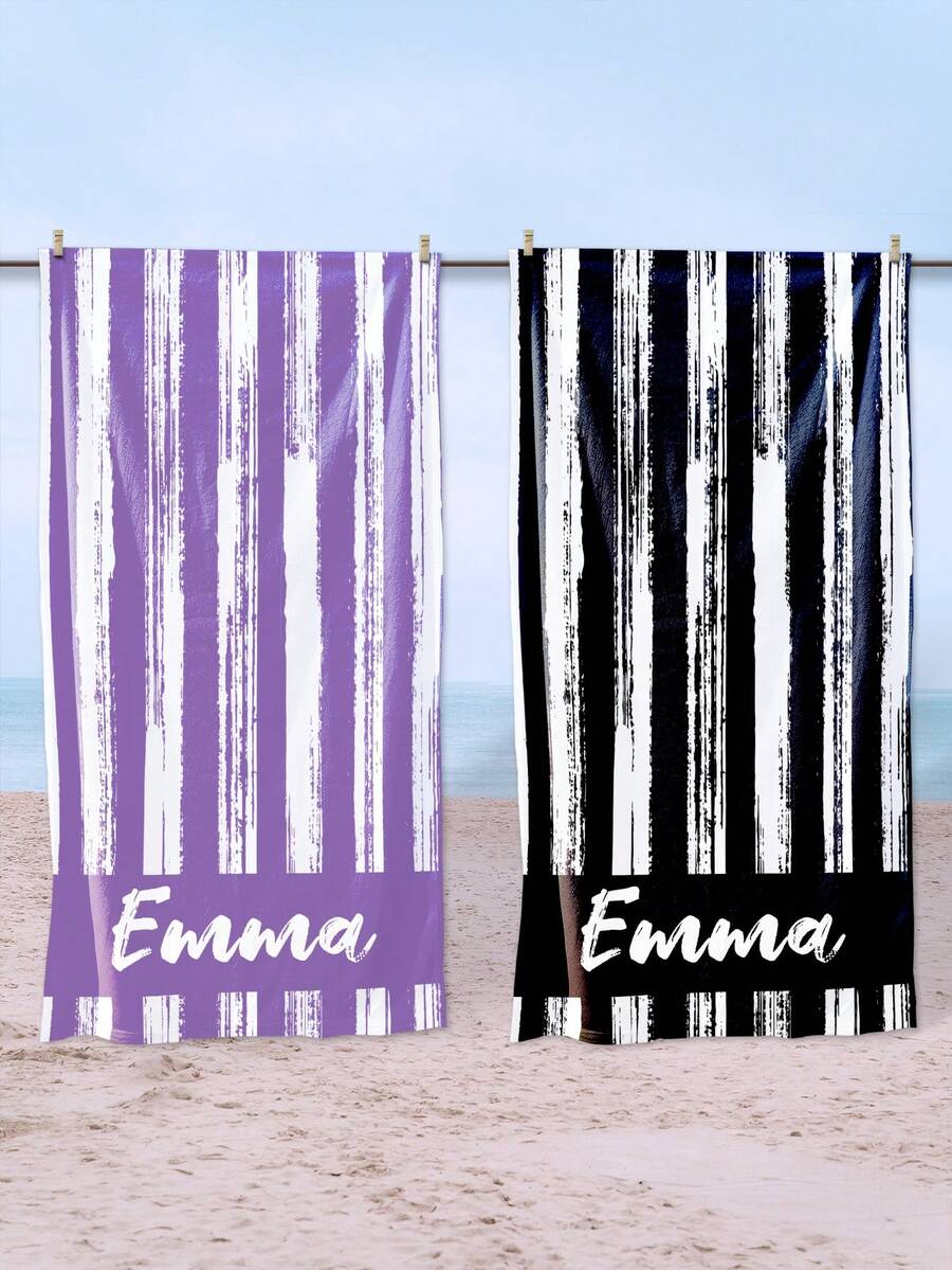 Personalized Beach Towel, Pool, Vacations