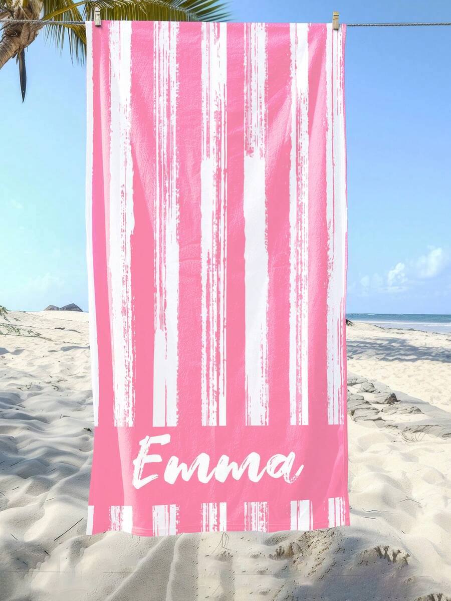 Personalized Beach Towel, Pool, Vacations