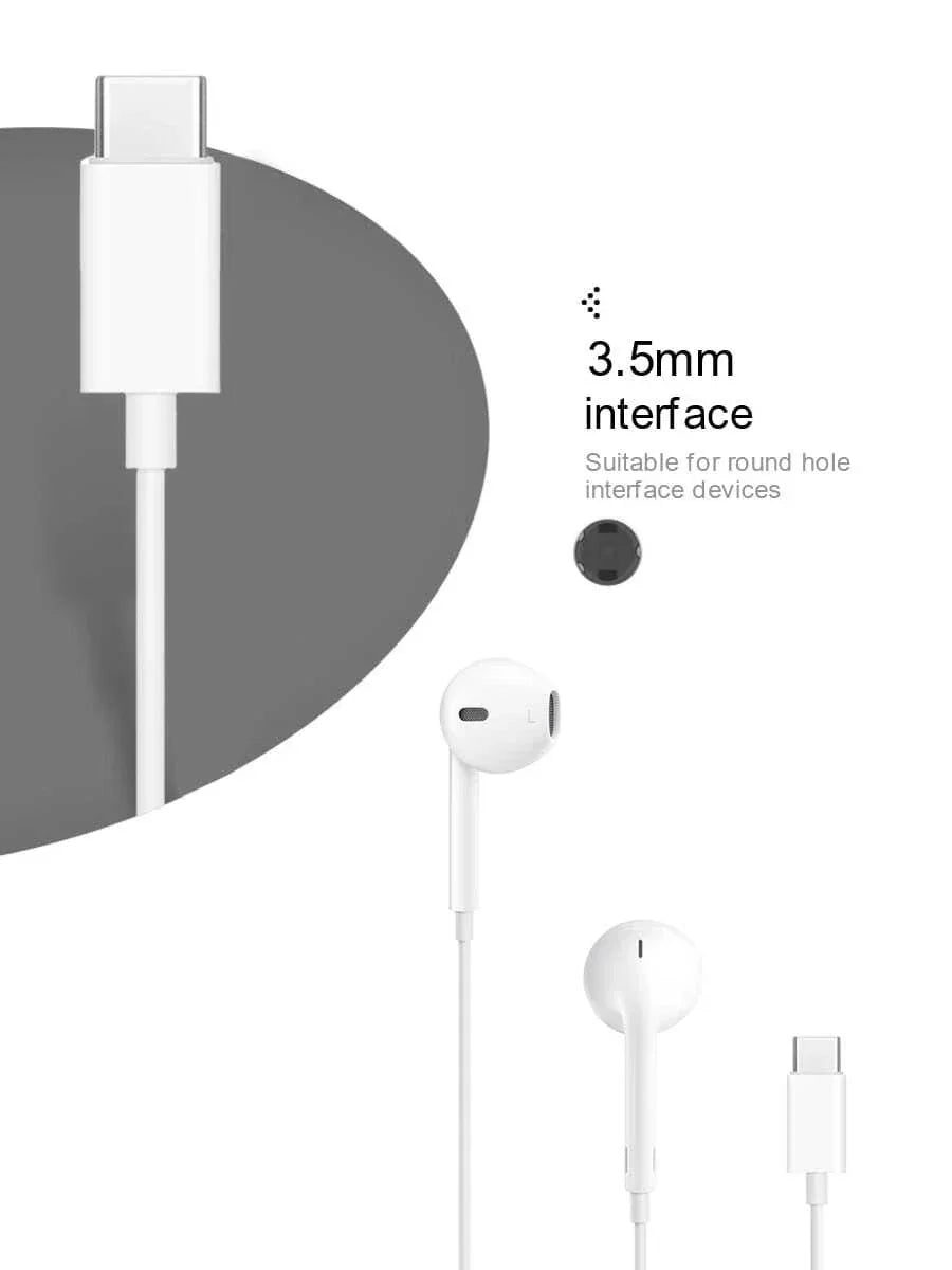 Apple Original EarPods Wired Earphones USB-C Interface Authentic