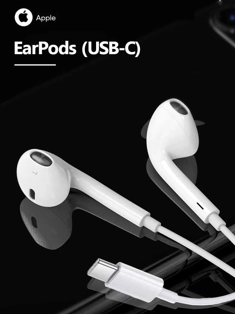 Apple Original EarPods Wired Earphones USB-C Interface Authentic