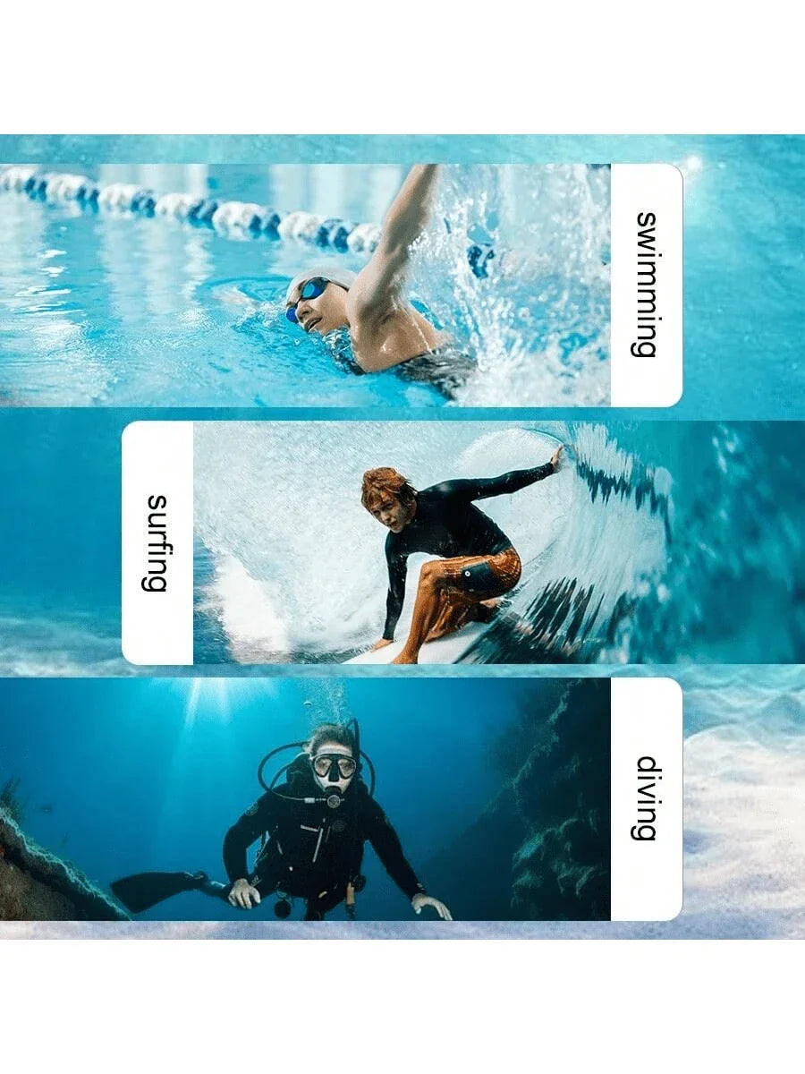 Adult Scuba Diving Mask, Tempered Glass One-Piece Mask