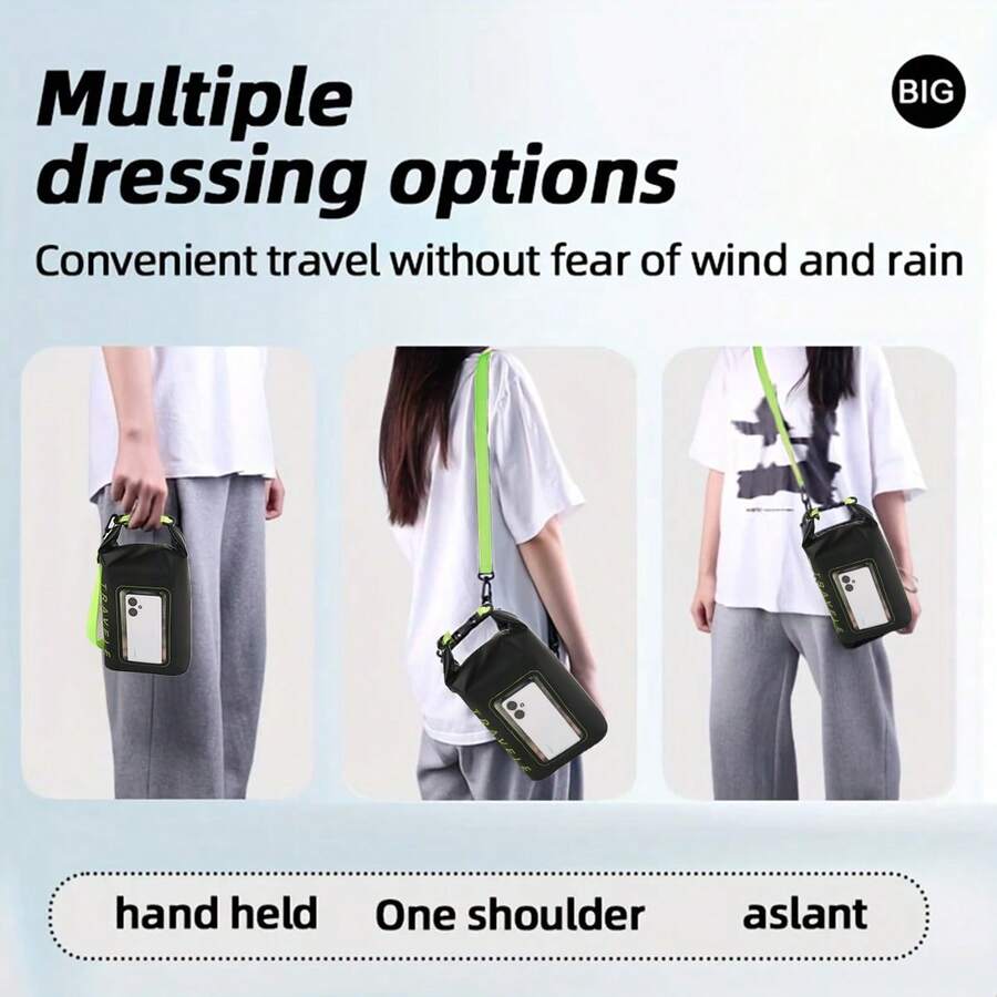 Large Capacity Waterproof Touch Screen Dry Bag