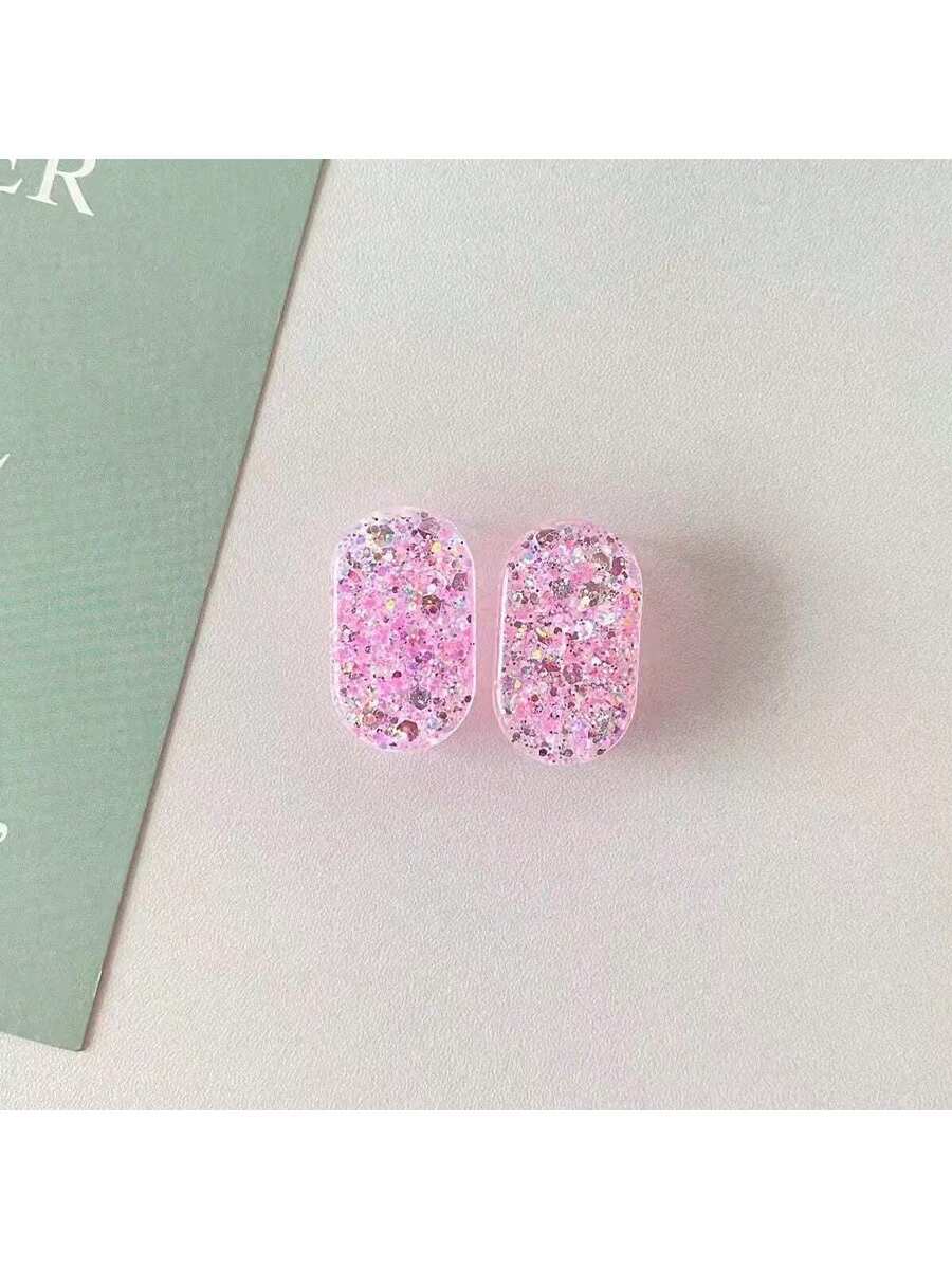 5pcs Glitter TPU Phone Charger Protective Covers