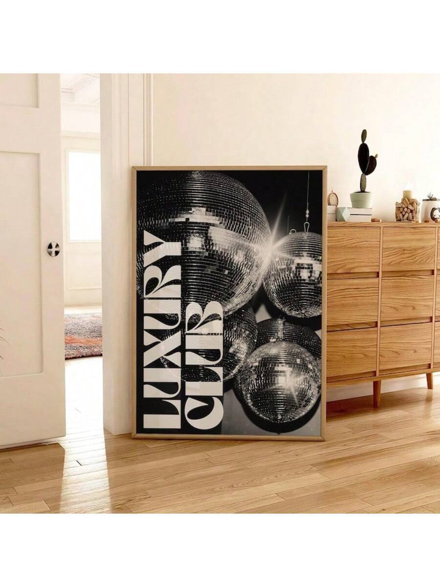 Leopard Cheetah Mural Decorative Canvas Painting Pink Fashion