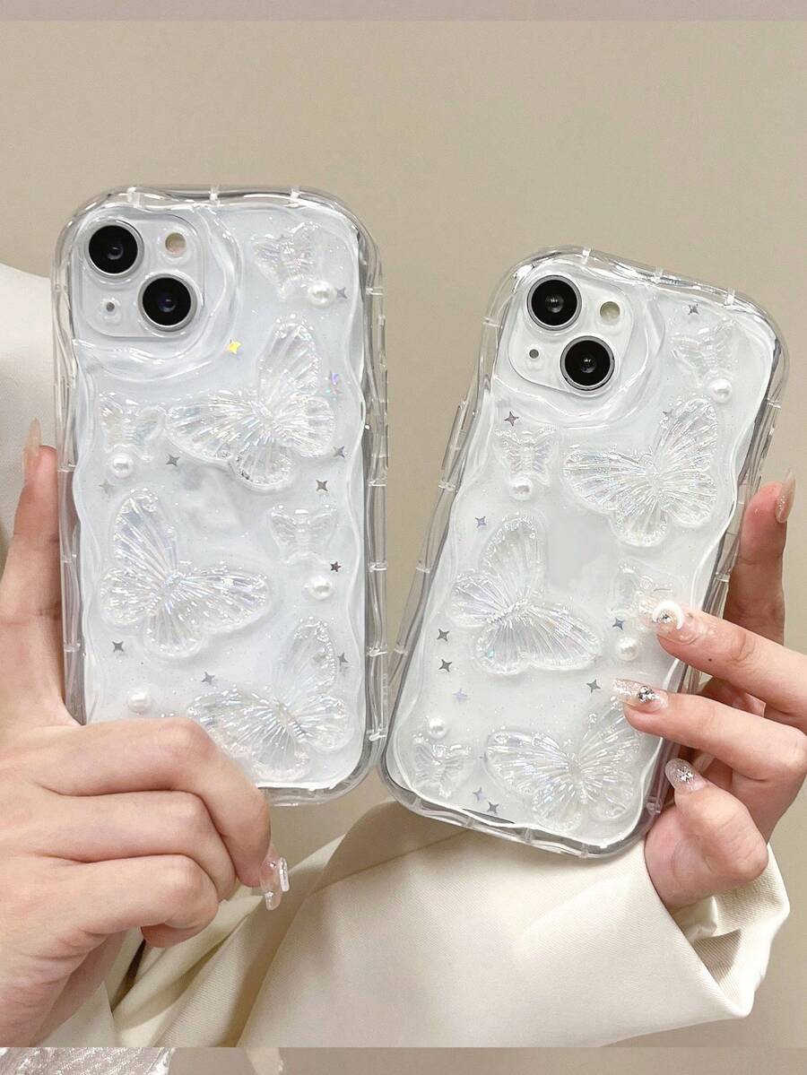 Shockproof Fashion Phone Case Butterfly Element