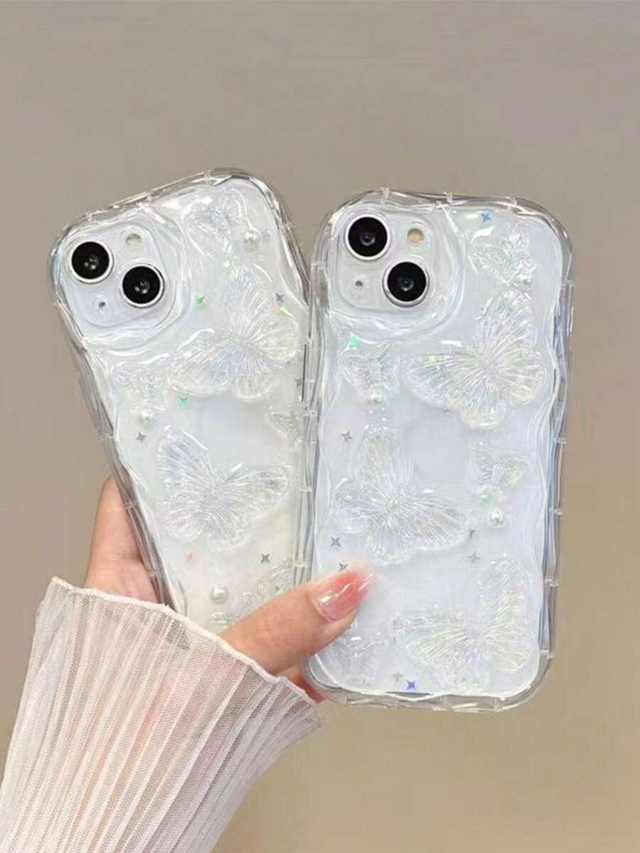 Shockproof Fashion Phone Case Butterfly Element